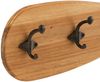 Kleiderhaken Ruder Holz / Metall Braun Bild 2