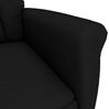 vidaXL Massagesessel Schwarz 96,5 x 70,5 x 95 cm Mikrofaser 348410 Bild 3