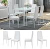 Esszimmerstuhl Grand Weiß 42.5 x 48 cm 6er Set Vicco Bild 2