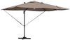 vidaXL Sonnenschirm Taupe 351 x 250 x 253 cm Polyester und Aluminium 42003362 Bild 2