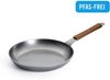 WOLL Bratpfanne Woll Carbon Steel Flachpfanne, Karbon-Stahl (1-tlg), natürlicher Antihafteffekt nach dem Einbrennen Bild 4