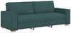 vidaXL 2-teiliges Sofa-Set mit Kissen, dunkelgrüner Stoff 3324696 Bild 5