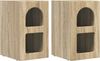 vidaXL Nachttisch ELST 2 Stk. Sonoma-Eiche 29,5 x 33,5 x 50 cm 891229 Bild 2