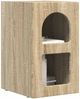 vidaXL Nachttisch ELST 2 Stk. Sonoma-Eiche 29,5 x 33,5 x 50 cm 891229 Bild 3