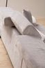 Ecksofa, 'Frido', 92 x 190 x 304, Hellgrau Bild 5