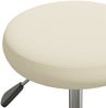 vidaXL Massagehocker Samt Creme 3085737 Bild 5