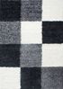 Stilvoll Günstig Hochflor-Teppich Teppich für den Flur oder Küche Kariertes Design, Läufer, Höhe: 30 mm Bild 2