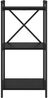 vidaXL Bücherregal Schwarz Eichen-Optik 40 x 30 x 85 cm Holzwerkstoff 868365 Bild 3