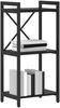 vidaXL Bücherregal Schwarz Eichen-Optik 40 x 30 x 85 cm Holzwerkstoff 868365 Bild 2