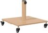 vidaXL Sonnenschirmständer Helles Holz 45 x 45 x 31,5 cm 42010366 Bild 2