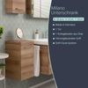 FACKELMANN MILANO Unterschrank 30 cm breit, Braun hell Bild 2