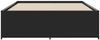 vidaXL Bettgestell Schwarz 135x190 cm Holzwerkstoff und Metall 3279902 Bild 4
