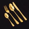Brixy Besteckset - Gold - 24-teilig - 6 Personen Besteck - Messer/Löffel/Gabel - Edelstahl - Gold Bild 2
