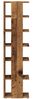 vidaXL Schuhschränke 2 Stk. Altholz-Optik 28x27x102 cm Holzwerkstoff 856665 Bild 5