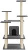 vidaXL Kratzbaum mit Sisal-Kratzsäulen Dunkelgrau 110 cm 171481 Bild 4