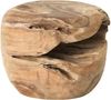 Beistelltisch Ball aus Teakholz, Natur Bild 5