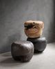 Beistelltisch Ball aus Teakholz, Natur Bild 3