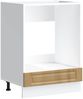 vidaXL Herdumbauschrank Porto Artisan-Eiche Holzwerkstoff 854006 Bild 2