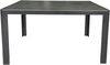 FIRE SOUL Nonwood Alu-Gartentisch Gartenmöbel anthrazit/grau 120x70 cm Bild 3