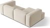Micadoni Ecksofa Nuria 3-Sitzer Links Samt Beige Bild 4