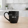 BigDean Tasse Moderne Kaffeebecher 400 ml farbige Kaffeetassen aus Steingut, 6-tlg, Steingut, Hochwertige Haptik und elegante Ausstrahlung Bild 2