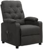 vidaXL Relaxsessel Elektrisch Dunkelgrau Stoff 3098840 Bild 2