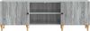 vidaXL TV-Schränk Graues Sonoma 150 x 31 x 50 cm Holzwerkstoff 894231 Bild 4