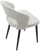 Vente-unique - NIYAMA Stuhl Stoff Grau - B 56 cm x H 81 cm x L 50 cm Bild 5