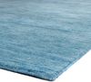 Gabbeh Teppich - Softy - Uni 230 x 150 cm - hellblau - oval Bild 5