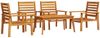 vidaXL 5-tlg. Garten-Lounge-Set Massivholz Akazie 3211803 Bild 2