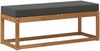 vidaXL Outdoor Hockerbank Natur und Anthrazit 115 x 43 x 45 cm 900672 Bild 5