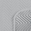 Tagesdecke Decke Lein-Optik 3 silber 220x200 cm Bild 4
