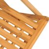 vidaXL Gartenstühle 8 Stk. Klappbar 61x67x90 cm Massivholz Teak 3155057 Bild 4