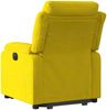 vidaXL Relaxsessel mit Aufstehhilfe Gelb Samt 3205099 Bild 2