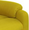 vidaXL Relaxsessel mit Aufstehhilfe Gelb Samt 3205099 Bild 5