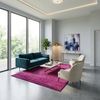 Gabbeh Teppich - Softy - Uni 350 x 250 cm - lila Bild 2