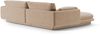 Micadoni Ecksofa Torino 4-Sitzer Rechts Samt Sand Bild 3