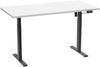 VCM Schreibtisch Lona 919906 Schwarz / Weiß H. 71-120 x B. 110 x T. 50 cm Bild 2