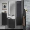 FACKELMANN LUNA Hochschrank 30 cm breit, Anthrazit, slim Bild 2