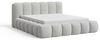 Chilly Möbel Polsterbett Stone Grau Bouclé Stoff 140x200 cm mit Stauraum Quelle 83 Bild 4