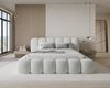Chilly Möbel Polsterbett Stone Grau Bouclé Stoff 140x200 cm mit Stauraum Quelle 83 Bild 5