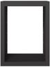 vidaXL Brennholzregal Schwarz 60x40x80 cm Stahl 850996 Bild 4