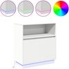 vidaXL LED-Sideboard Weiß 71 x 34,5 x 75 cm Holzwerkstoff 869650 Bild 4