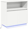 vidaXL LED-Sideboard Weiß 71 x 34,5 x 75 cm Holzwerkstoff 869650 Bild 2