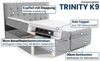 Best for Home Boxspringbett mit Bettkasten Trinity K-9 Bonellfederkern inkl. 7 cm Topper (140x200 160x200 180x200 200x200 cm), mit o. ohne Kopfteil, Flexible Liefermöglichkeiten, Handwerksqualität Bild 2