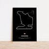 Poster Formel 1 Rennstrecken · Deko Print ohne Rahmen - F / 40x60 cm Bild 3