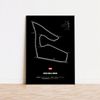 Poster Formel 1 Rennstrecken · Deko Print ohne Rahmen - F / 40x60 cm Bild 5