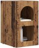 vidaXL Nachttisch 2 pcs Altholz 29,5 x 33,5 x 50 cm Holzwerkstoff 891241 Bild 3