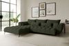 99rooms Ferrano Ecksofa Chenille EDEN Olive Links mit Sitztiefenverstellung Bild 4