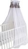 roba Babybett Himmel - 160 x 250 x 0,5 cm - 16 % Baumwolle & 84 % PES - Hellgrau Bild 1